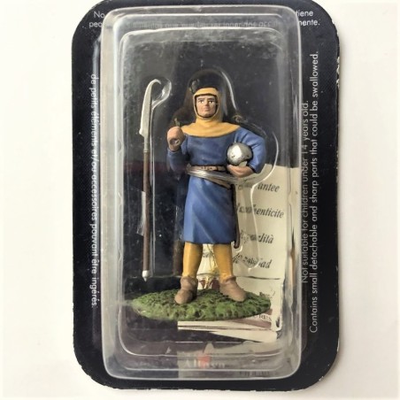 SOLDIER OF PHILIP IV THE BEAUTIFUL 14th. COLLECTION FRONTLINE ALTAYA MEDIEVAL WARRIORS 1:32