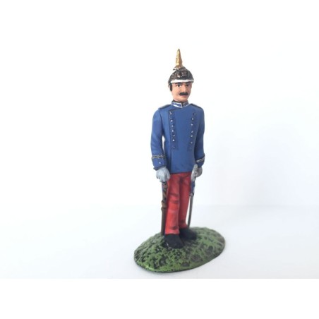COLONEL. DRAGONS OF SANTIAGO REGIMENT (1885). COLLECTION SOLDIERS OF THE HISTORY OF SPAIN. 1:32 ALTAYA
