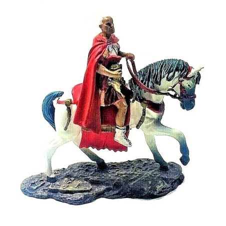 JULIUS CAESAR ON HORSEBACK. SOLDIERS OF ANCIENT ROME - ANDREA 1:32 (ROME-38A)