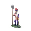HALBERDIER OF THE GUARD OF FERNANDO THE CATHOLIC (1505). COLLECTION SOLDIERS OF THE HISTORY OF SPAIN. 1:32 ALTAYA