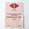 DDR URKUNDE "BRANDSCHUTZ - EINS" (CERTIFICAT "PROTECCIÓ CONTRA INCENDIS - 1" AL PIONER) (DDR-U03)