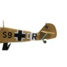 Hobby Master 1:48 Air Power Series HA8719 Messerschmitt Bf 109E Diecast Model Luftwaffe 7./ZG 1, S9+DR, Libya, 1942