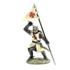TEMPLAR KNIGHT AND SARACEN WARRIOR - 12th CENTURY - SET OF 2 - 1:32 ALTAYA FRONTLINE - MEDIEVAL MOUNTED KNIGHTS OF THE CRUSADES