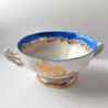 ASIAN STYLE WHITE CERAMIC TEACUP. MID 20th CENTURY. VINTAGE CRYSTAL & CERAMICS COLLECTION (VYC-25)