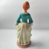 WOMAN OF THE VICTORIAN ERA CERAMIC STATUE. MID 20th CENTURY. VINTAGE CRYSTAL & CERAMICS COLLECTION (VYC-28)