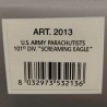 ORYON COLLECTION HISTORY WWII. PARACAIGUDISTES AMERICANS DIVISIÓ 101 "SCREAMING EAGLE". 1:35 SCALE ART. 2013