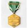 U.S. ARMY COMMENDATION MEDAL "FOR MILITARY MERIT" MEDAL. ORIGINAL CLAMSHELL CASE, GREEN RIBBON BAR & PIN