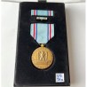 AIR FORCE US MEDAL FOR GOOD CONDUCT. LUXURY PLASTIC CASE, RIBBON BAR & LAPEL PIN