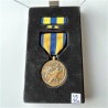 NAVY EXPEDITIONARY MEDAL OF USA . LUXURY PLASTIC CASE, PIN and RIBBON BAR