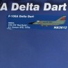 Hobby Master 1:72 Air Power Series HA3612 Convair F-106A Delta Dart USAF 87th FIS Red Bulls, #59-0053, Sawyer AFB, MI, 1974