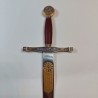 EXCALIBUR, KING ARTHUR SWORD. 1/6 SCALE (28 cm). REPLICAS OF HOBBY WEAPONS COLLECTION