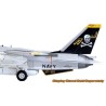Calibre Wings 1:72 Aircraft CA72JR03 Grumman F-14A Tomcat Diecast Model USN VF-84 Jolly Rogers, AJ200, USS Nimitz, 1977
