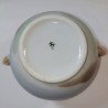ASIAN STYLE "MARY ANNE" KARLOVARSKY PORCELAIN SUGAR BOWL. MID 20th CENTURY. VINTAGE CRYSTAL & CERAMICS COLLECTION (VYC-46)