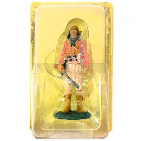 APACHE WARRIOR LEAD SOLDIER 90 mm ALTAYA. INDIANS OF AMERICA COLLECTION