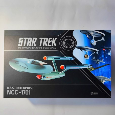 U.S.S. Enterprise NCC-1701. EAGLEMOSS STAR TREK COLECCIÓN OFICIAL DE NAVES