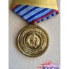 BULGARIAN MEDAL FOR 10 YEARS SERVICE IN ARMED FORCES. 1ª EMISSIÓ. OLD COAT.  With case.