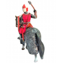 FRENCH CRUSADER 12 th CENTURY SCALE 1:32 ALTAYA MEDIEVAL MOUNTED KNIGHTS OF THE CRUSADES FRONTLINE