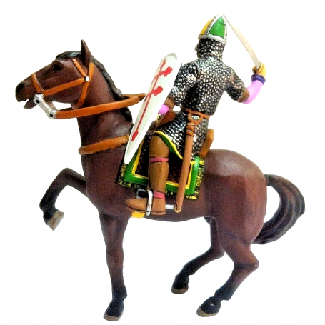 GODFRED DE BOUILLON 11th CENTURY 12th 1:32 ALTAYA MOUNTED KNIGHTS CRUSADES FRONTLINE LEAD SOLDIERS