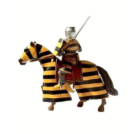 CRUSADER KNIGHT OF THE FALL OF ACRE 13th CENTURY - MEDIEVAL KNIGHTS OF THE CRUSADES COLLECTION - 1:32 ALTAYA FRONTLINE