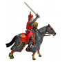 RICHARD THE LIONHEART - KING OF ENGLAND 13th CENTURY 1:32 ALTAYA - MEDIEVAL MOUNTED KNIGHTS OF THE CRUSADES - FRONTLINE SOLDIERS