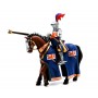 PIERRE DU TERRAIL & OLIVIER DE CLISSON & COAT OF ARMS FLAGBEARER, 12th CENTURY SET OF 3 ALTAYA 1:32 MOUNTED KNIGHTS, MIDDLE AGES