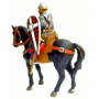 CRUSADER, 12th. CENTURY. SCALE 1:32. ALTAYA FRONTLINE. MEDIEVAL MOUNTED KNIGHTS OF THE MIDDLE AGES