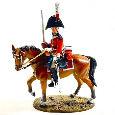CABALLERÍA GUERRAS NAPOLEÓNICAS. Officer, British 5th Dragoon Guards, 1812. SNC013 DEL PRADO