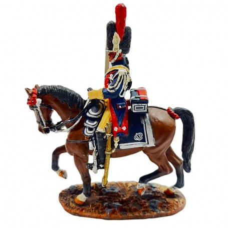 CAVALRY NAPOLEONIC WARS. Trooper, Napoleon's Imperial Guard Gendarmes, 1813.  SNC008 DEL PRADO