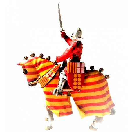 MOUNTED ARAGONESE KNIGHT 14th 1:32 ALTAYA FRONTLINE, MOUNTED KNIGHTS MIDDLE AGES