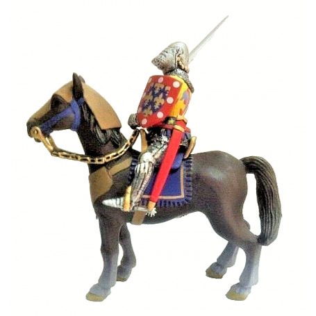 Charles VII of Valois, Dauphin of France, 14th. Century. ALTAYA FRONTLINE 1:32 MEDIEVAL MOUNTED KNIGHTS OF THE MIDDLE AGES
