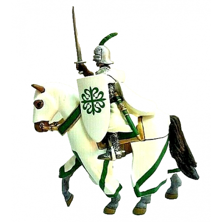 SPANISH KNIGHT, ORDER OF ALCANTARA, 14th. CENTURY ALTAYA FRONTLINE 1:32 MOUNTED KNIGHTS OF THE MIDDLE AGES