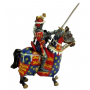 ENGLISH KNIGHT THE BLACK PRINCE, 14th. CENTURY ALTAYA FRONTLINE 1:32 MEDIEVAL MOUNTED KNIGHTS OF THE MIDDLE AGES