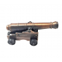 COLLECTIBLE VINTAGE PENCIL SHARPENER. DIECAST MINIATURE NAVAL CANNON. COPY FROM PLAYME. MADE IN CHINA