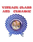 VINTAGE GLASS AND CERAMIC